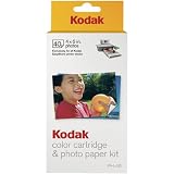 Kodak PH40 Color Cartridge & Photo Paper Kit for Kodak EasyShare Printer Docks