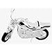 Christening Gifts. Silverplated Motorbike Money Box
