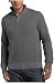 Alex Stevens Men's 100% Cotton Waffle Stitch Button Front Henley Mock Sweater