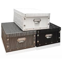 Faltbare Schachtel Aufbewahrungsbox 22,5x12,5x31,5cm - 3 St�ck