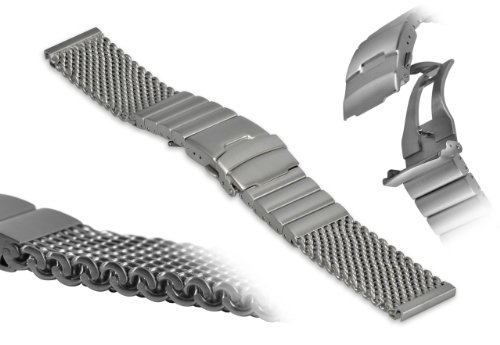 Praetorian® Milanaise / Mesh Uhrenarmband