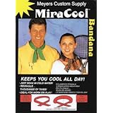 OccuNomix MiraCool Cooling Bandana - Chili Pepper - Pack of 12 - MCCP -12