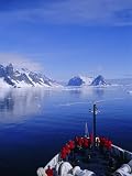 Tourists on Adventure Cruise, Antarctic Peninsula, Antarctica, Polar Regions Photographic Poster Print by Geoff Renner, 30x40