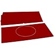 3 Red Velvet Jewelry Chain Display Pad Showcase Tray Inserts 14 1/8"
