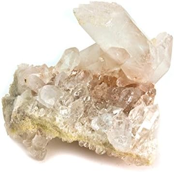 Pink Himalayan Samadhi Quartz Cluster