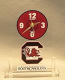 NCAA South Carolina Fighting Gamecocks Desk Clock