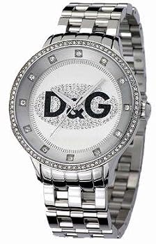 D&G Dolce & Gabbana #DW0131 Men's Stainless Steel Prime Time Collection Watch