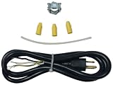 Whirlpool 4317824 Dishwasher Power Cord 4-Foot 3 Wire