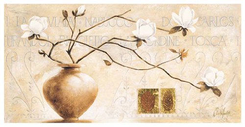 Eurographics CA1419 Hochwertiger Kunstdruck - Stillleben, Claudia Ancilotti, Tosca 13 x 25 cm