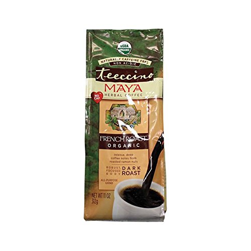 Teeccino - Maya Herbal Coffee Caffe Dark Roast Organic - 11 oz.