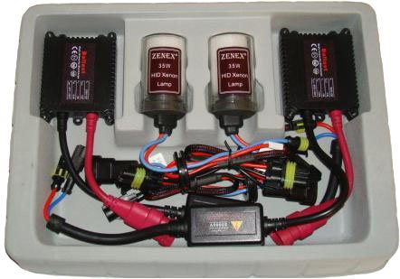 Zenex Slim HID Conversion Kit H3 6000k (Diamond White)