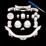 Xbox 360 White Full Parts Set (Thumbs...