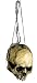 Rotted Jawless Hanging Skull Halloween Prop