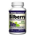 Jarrow Formulations Jarrow Bilberry + Grapeskin 280mg, 120 Capsules