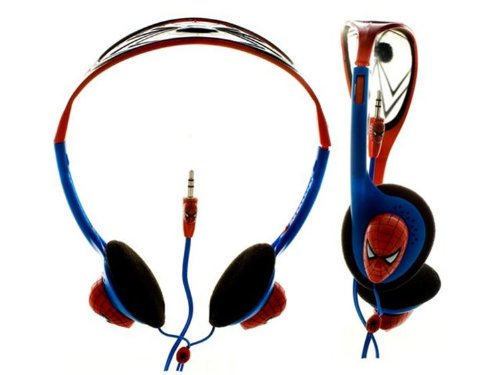  Spider-Man Sculpt Overhead Headphones Head Phones Spiderman