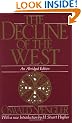 The Decline of the West (Oxford Paperbacks)