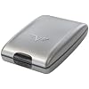 TruVirtu Aluminium Portemonnaie Kreditkartenbox Oyster Silver Arrow