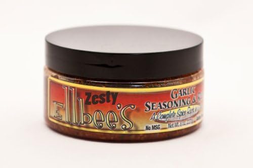 Ellbee's Gluten and MSG Free Garlic Seasoning and Rub Zesty 227 g 8 oz