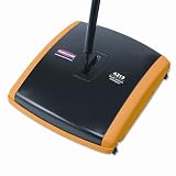 Rubbermaid-Dual Action Sweeper for Heavy & Fine Debris, 42 Handle (RUB421300GY)