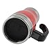 Tera 350ml HOT Stainless Plain Lazy Self Stirring Mug Auto Mixing Tea Coffee Cup Red Office Home Gift Novelty with Tera Dust Cloth