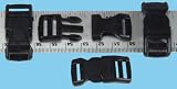 50 - 1/2 Side Release Plastic Buckles
