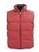 Tempco Men's Reversible Puffer Vest - Large - Red/Black