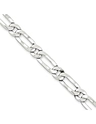 Sterling Silver 8.1mm Bracelet