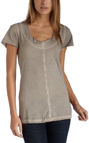 Diesel Women’s Treqq T-Shirt,Oatmeal,XS