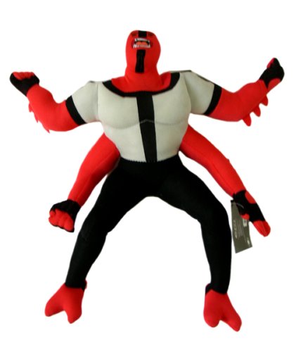 Ben 10 Alien Force 13 Inch Plush Figure FourArms 41pJAIo%2BOML Ben 10 Alien Force 13 Inch Plush Figure FourArms