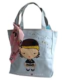 Harajuku Lovers By Gwen Stefani  Sparkle  Light Blue Angel Shoulder Bag * 08 Holiday Limited Collection And Style *