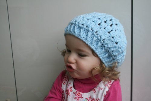 Crochet pattern Vintage inspired beret (51) newborn baby child teen and adult sizes (Crochet hats)