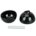 Getmore Fashionable Creative Round Bomb Shape Tissue Paper Box Holder (Black)