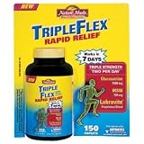 Nature Made TripleFlex Rapid Relief - NEW RAPID RELIEF FORMULA - 150 Caplets