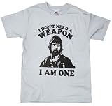 Chuck Norris - Don't Need a Weapon T-shirt