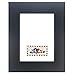 US Art Frames 24x30 Black Flat 1.25 Inch, Smooth Wrapped Finish Wood Composite Wall Decor Picture Poster Frame