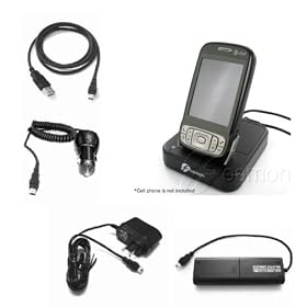 AT&T 8925 Tilt Power Kit - with 4 pcs Charging Kit + USB Sync Charge Desktop Docking... by Fosmon Technology