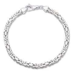 925 Silberarmband: K�nigsarmband Silber 4,5mm breit - L�nge frei w�hlbar KA0045