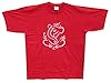 Hippie Boho Cotton Tees Hot Red Ganesha T-Shirt