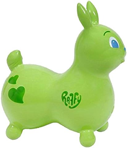 GYMNIC 8008 Raffy The Rabbit Ride on, Lime Green
