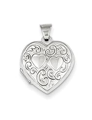 Sterling Silver Heart Locket