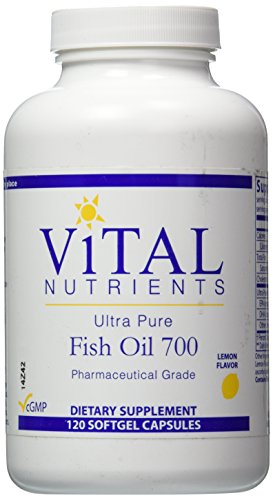 Vital Nutrients, Ultra Pure Fish Oil 700 120 softgel capsules Vital Nutrients, Ultra Pure Fish Oil 700 120 softgel capsules