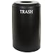 Rubbermaid Commercial Steel Silhouette Trash Can, Round