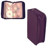 UKayed 120 DVD/CD Padded Storage Wallet In Black