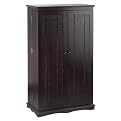 Mission Style Multimedia Storage Cabinet - Espresso