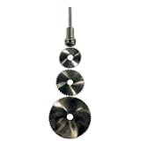 41pJWQzVM2L. SL160  IIT 80620 Rotary Tool Saw Blade Set with Mandrel   3 Piece