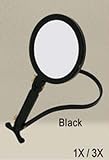 Rucci Neck Mirror, Black, 1X/3X