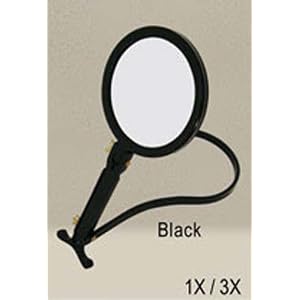 Rucci Neck Mirror, Black, 1X/3X