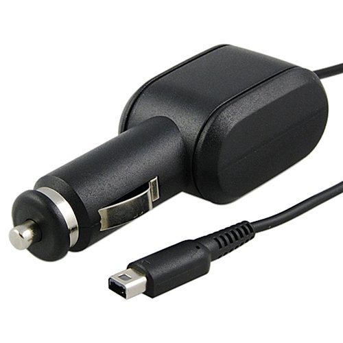 Everydaysource Black Car Charger compatible with Nintendo 2DS/ 3DS/ 3DS XL/ DSi/ DSi XL/ Nintendo New 3DS XL