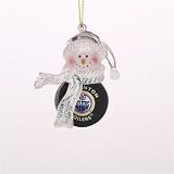 Edmonton Oilers NHL Acrylic Snowman Ornament (3)