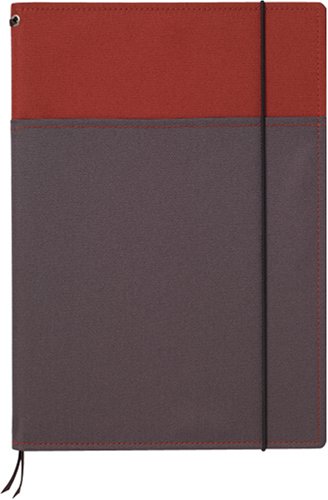 コクヨS&T カバーノート<SYSTEMIC>(システミック) 2冊収容タイプ セミB5 赤 A罫 40枚 ノ-653A-2